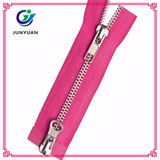 Heavy Duty Metal Double Sided Brass Zipper for Jaceket