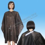 Nonwoven Disposable Waterproof Hair Cutting Barber Cape, Barber Cutting Cape