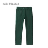 Phoebee Clothing Green 100% Cotton Clothes for Girls