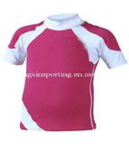 Children's Short Sleeve Rash Guard (HXR0015)