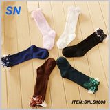 Wholesale Custom Cheap Fashion Crochet Trim Boot Socks