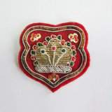 Customized Garment Accessories Embroideried Pin Patches