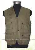 Canvas Workwear Outdoor Fishing Vest