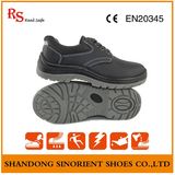 PU Sole Black Steel Cheap Safety Shoes RS812