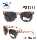 Colorful DOT Cute Kid Plastic Sunglasses (PS1283)