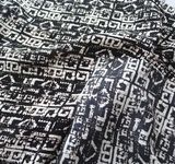 Printed Chemical Fabric 100viscose Fashion Dresses Clothing