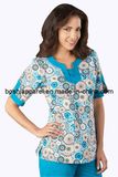 Ladies Nice Scrub Uniforms, Custom Order (LA-BS27)