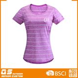 Women's Strip Fashion Quick Dry T-Shirt