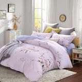 Factory Wholesale Reactive Print Cotton 200tc Fabric Bedding Set