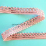 11mm Loop Edge Shiny Face Pocket Sideband Elastic