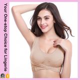 Sexy Padded Lace Push up Sports Seamless Bra (15030-1)