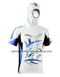 Custom Short Sleeve Fishing Hoodies with Sublimation Printing