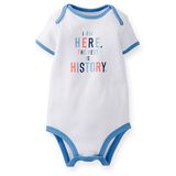 Custom Soft Cotton 0-24months Cute Unisex Baby Onesie