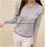 Women Embroidery Knitted Winter Women Sweater and Pullover Female Tricot Jersey Jumper Pull Femme Autumn Sweater