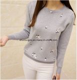 Women Embroidery Knitted Winter Women Sweater and Pullover Female Tricot Jersey Jumper Pull Femme Autumn Sweater