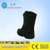 Chemical Resistant Safety Boots Black High Cut Safety Footwear