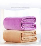 Full/Queen Size Reversible Microfiber Blanket for Home