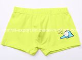 New Print Design Children Underwear Boy Boexr Short Boy Brief with Eco Permit