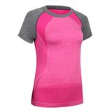 Wholesale Running Body Fit Plain Sport T Shirt for Ladies