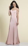 Blush Prom Party Formal Gowns Sheer Back Evening Dresses D4551
