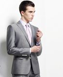 Classic Simple Design Smooth Feel Men Suit