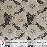 Fall-Plate Big Flower Fabric Lace for Garment (M1386)