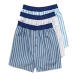 High Quality Cotton Fashion Striped Boxer Short for Men