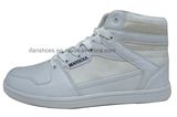 White Color High Cut Casual Shoes Simple Design for Men and Women Both