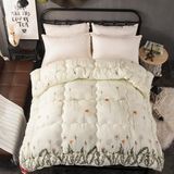 Pure Cotton Goose Down Feather Duvet/Quilt/Comforter for Home