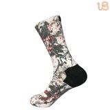 Men's Sublimation Cotton Sport Crew Socks