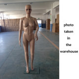 Cheap Price Good Quality Plastic Female Mannequin with Glass Base