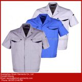 OEM 100% Cotton Workwear Uniforms Work Clothes with Short Sleeves (W325)