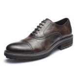 Formal Men Dress Shoes Point Toe Men Genuine Leather Shoes