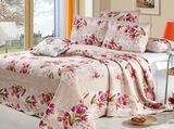 Customized Prewashed Durable Comfy Bedding Quilted 1-Piece Bedspread Coverlet Set for 56