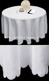 Durable White Table Cloth for Banquet Table (YC-BC23)