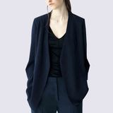 OEM Ladies Elegant Wool Long Dress Coat