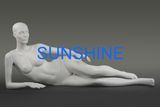 Fiberglass Mannequin Female Lying Pose