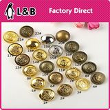 Shank Sew Military Brass Buttons