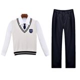 2016 Fashion Japanese Girl Sailor Style High School Uniform