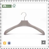 Luxury Plastic Hangers, Gray Plastic Coat Hangers for Clothes Shop Display