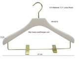 Lotus Wooden Hanger, Women's Hanger, Cheap Clothes Luxury Pants Hanger.