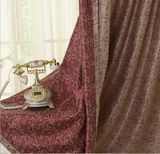 Suede Double-Faced Jacquard Cation Curtain Roman Curtain (MM-134)