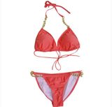 Meatl Chain Sexy Wild Plus Size Cheap Custom Bikini