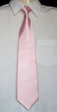 Solid Pink Color Men's Fashion Necktie