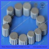 Serrated Type Tungsten Carbide Flat Top Button