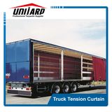 Flexible PVC Truck Cover Side Curtain with Rollers and Buckles