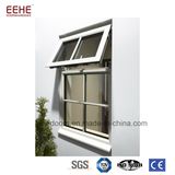 Tempered Glass Aluminum Awning Window