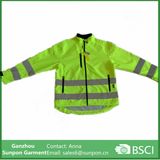 Hi Vis Men's Reflective Waterproof and Breathable Softshell Jacket