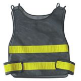 Black Net Cloth Children Reflective Vest