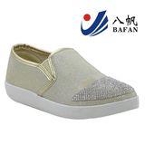 Fashion Diamonds Toe Cap Slip on Shoes Bf161099